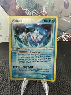 2004 Walrein 15/101 EX Hidden Legends Holo Rare Pokemon Card TCG Vintage LP - Image 1