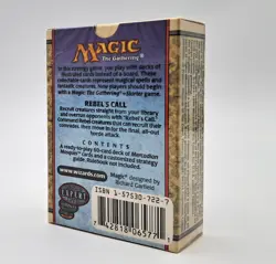 MTG Magic Mercadian Masques REBEL'S CALL Preconstructed Deck ~ Factory SEALED - Image 2