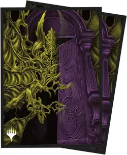 MTG DUSKMOURN 100CT DECK PROTECTOR SLEEVES ALT ART KEY CHARACTER MYTHIC 4 - Image 1