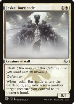 Fate Reforged Jeskai Barricade MTG Magic the Gathering NM - Image 1