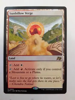Sunbillow Verge 264 Aetherdrift MTG - Image 1