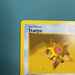Pokemon Vintage 1st Edition Staryu 065/102 Base Set (shadowless) Wotc 1999 - Image 2