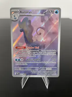 Pokemon TCG Perfect Order Illustration Rare Aurorus 092/088 Pack Fresh NM - Image 1