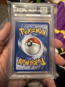 MISTY'S SEADRA PSA 5 • 2000 EX Gym Heroes Holo Pre-Release #9 Pokemon W Swirl - Image 2