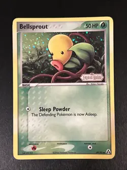 Pokemon STAMPED EX Legend Maker Bellsprout 49/92 MP - Image 1