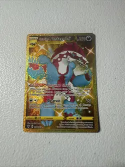 Galarian Obstagoon 198/185 Rare Secret Vivid Voltage Pokemon NM - Image 1