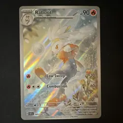 Pokemon Raboot SV07: Stellar Crown 147/142 90 HP Illustration Rare Holo English - Image 1
