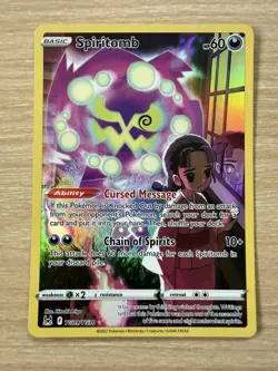 Spiritomb TG09/TG30 Holo Lost Origin Trainer Gallery Pokemon Holo - NM / M - Image 1