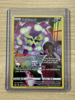 Spiritomb TG09/TG30 Holo Lost Origin Trainer Gallery Pokemon Holo - NM / M - Image 4