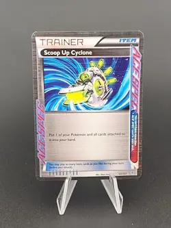 Scoop Up Cyclone 95/101 Holo Rare Ace Spec Black & White Plasma Blast Pokemon C - Image 1