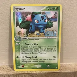 Ivysaur (Reverse Holo Stamped) 35/100 - EX Crystal Guardians - Pokemon 2006 - LP - Image 1