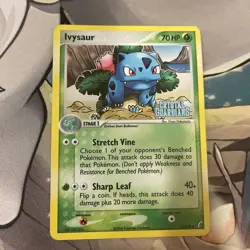 Ivysaur (Reverse Holo Stamped) 35/100 - EX Crystal Guardians - Pokemon 2006 - LP - Image 3