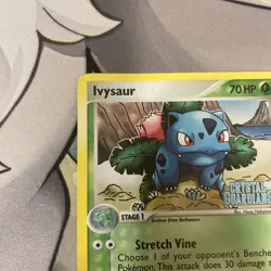 Ivysaur (Reverse Holo Stamped) 35/100 - EX Crystal Guardians - Pokemon 2006 - LP - Image 4