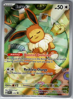 Eevee SVP 173 SV: Scarlet & Violet Promo Cards - Pokemon Card - NM - Image 1