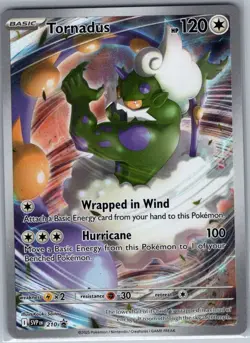 Tornadus SVP 210 SV: Scarlet & Violet Promo Cards - Pokemon Card - NM - Image 1