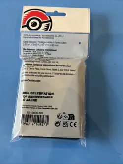 Pokemon 30th Anniversary Card Sleeves Sealed - Image 2