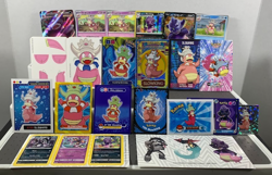 Pokemon Lot of Cards and Stickers All Slowking #199 Slowking Only Lot of 21 - Image 1