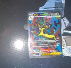 Mega Lucario EX Full Art 160/132 Pokemon Card - Image 1