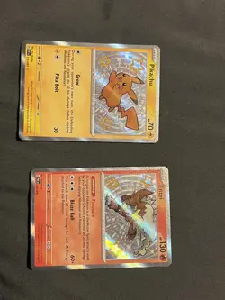 Pokemon Pikachu Shiny 131/091 Secret Rare Card Scarlet & Violet Paldean Fates - Image 2