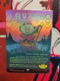 [1x] Muxus, Goblin Grandee - Foil Near Mint, English Secret Lair MTG Magic - Image 1