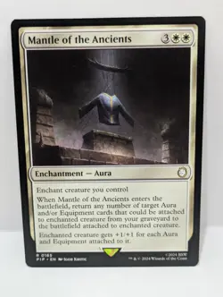 Mantle of the Ancients - Fallout - Enchantment-Aura - Rare - Regular - PIP 0165 - Image 1