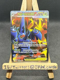 Mega Heracross Ex 108/94 - Ultra Rare - Pokemon TCG: Phantasmal Flames - Image 1