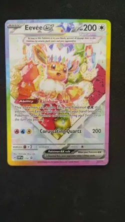 Eevee EX SVP 174 Promo Pokemon Prismatic Evolutions - Image 1