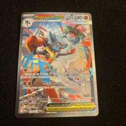 Pokemon TCG Mega Lucario EX Sir 179/132 Mega Evolution English - Image 1