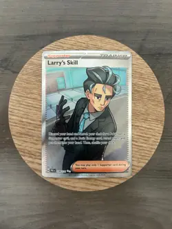 Larry's Skill 139/131 Sv: Prismatic Evolutions Holo Pokemon TCG - NM - Image 1