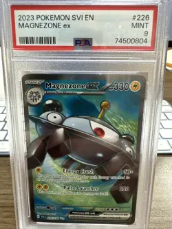 2023 POKEMON SCARLET & VIOLET ULTRA RARE #226 MAGNEZONE EX PSA 10 Gem Mint - Image 1