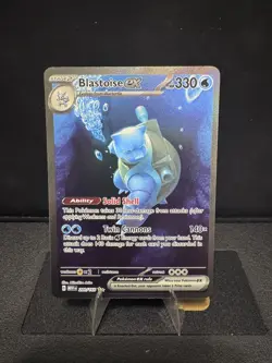 Blastoise EX Special Illustration Rare SV: 151 200/165 NM Pokemon TCG - Image 1
