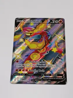 Centiskorch V - SV108/SV122 - Pokemon Shining Fates Sword Shield Shiny Rare NM - Image 1