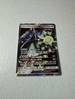 2017 Pokemon Celesteela GX SM67 Black Star Promo Pk000596 - Image 1