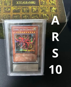 ARS 10 YuGiOh Slifer The Sky Dragon GBI-001 Egyptian God Secret Rare English - Image 1