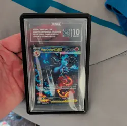 Pokemon TCG Mega Charizard X EX Phantasmal Flames 125/094 TAG 10 985 pt Subgrade - Image 1