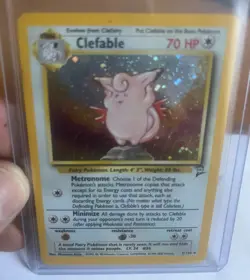 Pokemon Clefable Base Set 2 Holo, Jungle Holo, & 1st Vintage WOTC Excellent/NM - Image 4