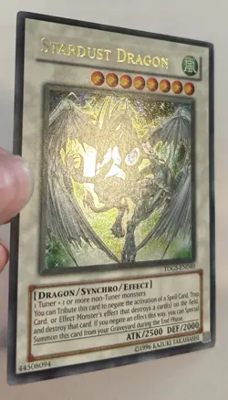 Stardust Dragon TDGS-EN040 The Duelist Genesis Unlimited VLP Yugioh - Image 2