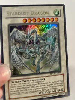 Stardust Dragon TDGS-EN040 The Duelist Genesis Unlimited VLP Yugioh - Image 3