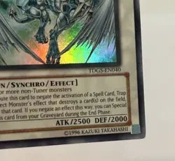 Stardust Dragon TDGS-EN040 The Duelist Genesis Unlimited VLP Yugioh - Image 4