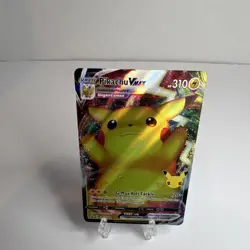 Pokemon TCG Pikachu VMAX SWSH062 Sword & Shield Promo Holo 310HP Black Star - Image 1