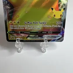 Pokemon TCG Pikachu VMAX SWSH062 Sword & Shield Promo Holo 310HP Black Star - Image 4