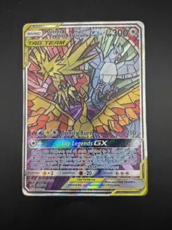 Pokemon Moltres & Zapdos & Articuno GX SM210 TAG TEAM Promo - Image 1