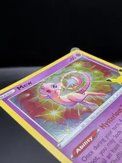 Pokemon Mew Holo Rare TCG Card 11/25 Celebrations 25th Anniversary Edition NM - Image 3