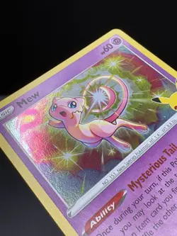 Pokemon Mew Holo Rare TCG Card 11/25 Celebrations 25th Anniversary Edition NM - Image 4