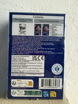 Bandai One Piece Card Game The Azure Sea's Seven Double Pack Set 9 Booster Kit - Image 2