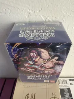 Bandai One Piece Card Game The Azure Sea's Seven Double Pack Set 9 Booster Kit - Image 3