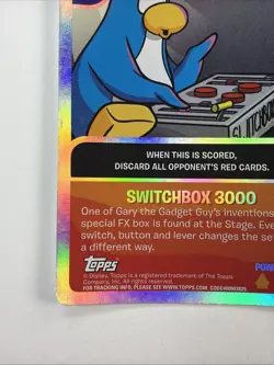 Club Penguin Switchbox 3000 Foil Power Card, Jitsu Disney TCG 49/68 - Image 3