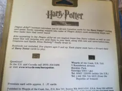 NEW Sealed 2002 Harry Potter Diagon Alley Trading Cards Booster Packs x 2 - Image 3