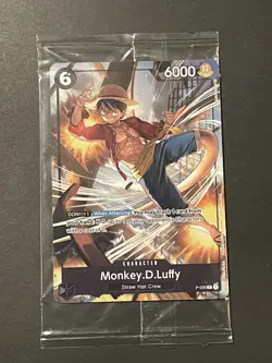 Sealed Monkey.D.Luffy (Pirates Party Vol. 3) - One Piece TCG - Promo Card P-035 - Image 1
