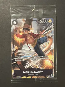 Sealed Monkey.D.Luffy (Pirates Party Vol. 3) - One Piece TCG - Promo Card P-035 - Image 2